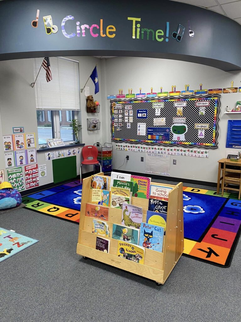 interior of preschool