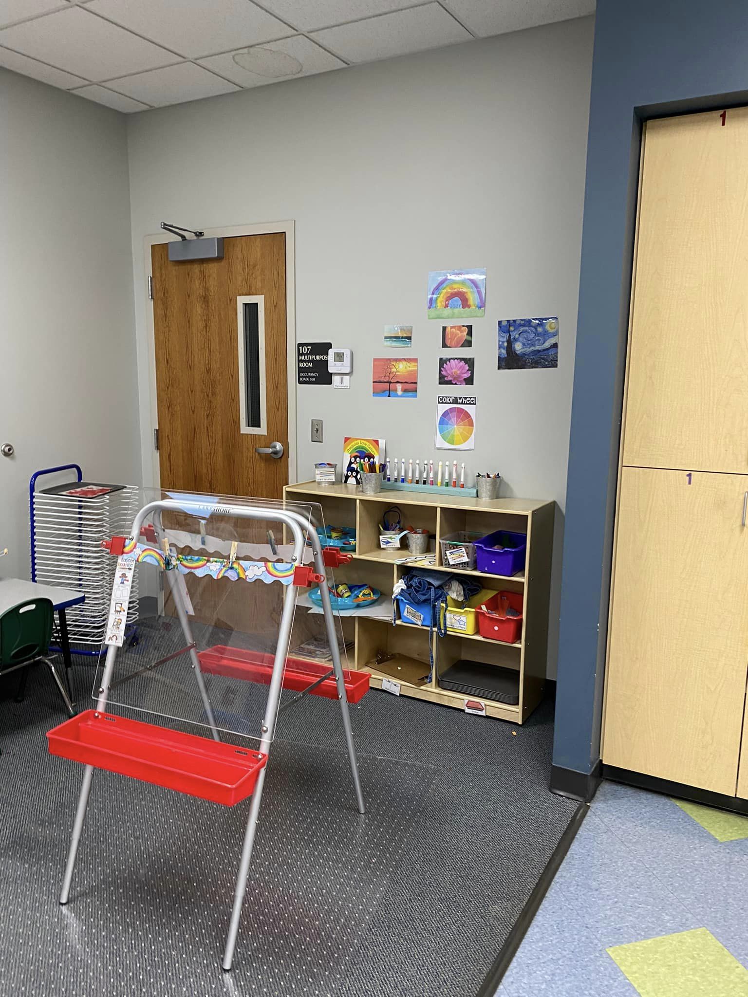 interior of preschool