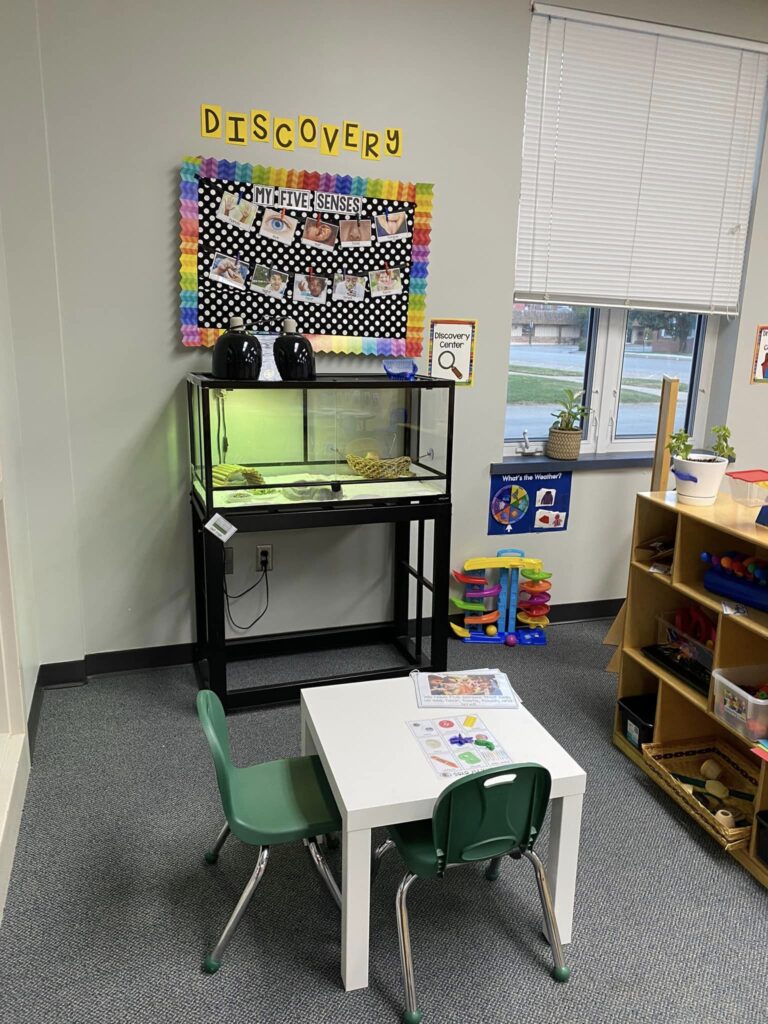 interior of preschool