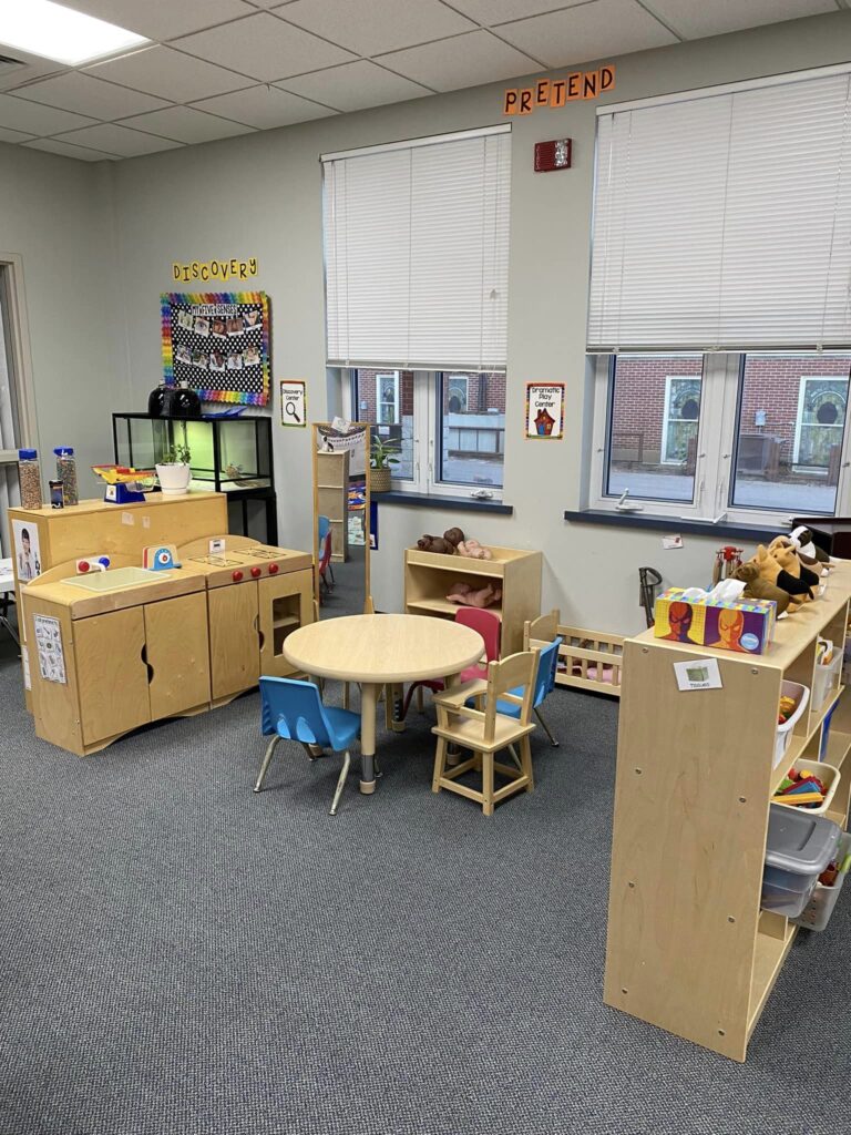 interior of preschool